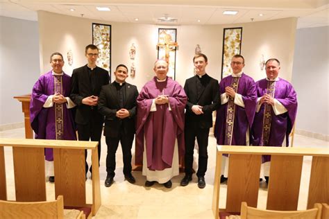 Each pillar builds upon and reinforces what you are learning in the others. . Diocese of reno seminarians